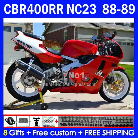 Bodys Kit For HONDA CBR400RR CBR 400RR 88 89 dark red CBR-400 400 RR CC 88-89 40MC.21 400CC CBR400 R