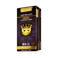 Okamoto - Crown Condoms 12's - Condoms adult sex toys