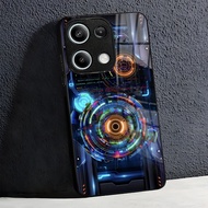 HP |SV03| SAVEN CASE GLOSSY REDMI NOTE 13 4G 5G 13 PRO 4G 5G 13 PRO+ 4G GLASS EFFECT | REQUEST CASE 