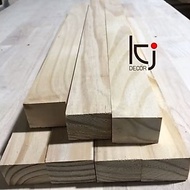 [KID037] Pine wood bar 100x4x2 cm long, smooth on 4 sides