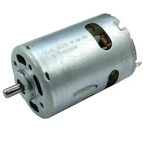 RS-755SH-6022 DC 12V 14.4V 18V 18700RPM High Speed Power Front Ball Bearing RS-755 Motor Electric Dr