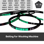 Belting for Washing Machine M20 M21 M21.4 M21.5 M21.7 M22 M22.4 M23 M24 M25 M25.5 M26 M26.5 M27 M28 