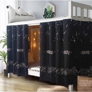 Dormitory Privacy Bed Curtain Mosquito Tent Blackout Cover Student Bunk Bed Curtain