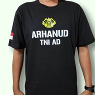KAOS TNI-AD ARHANUD//KAOS TNI-AD //KAOS LENGAN PENDEK COMBED 30S