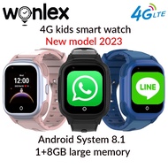 NEW Wonlex kids smart watch CT14S 4G LTE Android system 8.1 GPS positioning anti loss SOS call video call waterproof children's phone watch
