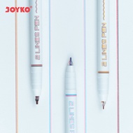 COLOR 2 LINES PEN JOYKO CLP-51 | 2-COLOR MARKER | 1 SET CONTENTS 3 Pcs