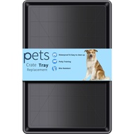 Dog Crate Pan, Bunny Cage Bottom Tray Plastic Small Animals Cage Tray for Pet