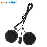 Fodsports V6 intercom soft microphone earphone only for V6 V4 motorcycle helmet bluetooth intercom h