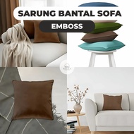 KATUN Plain Sofa Cushion Cover Size 40x40 45x45 50x50 cm | Premium Polymicro Cotton Sofa Cushion Cov