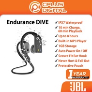 JBL ENDURANCE DIVE Waterproof Bluetooth In-Ear Sport Headphones with MP3 Player with Built-in Microp