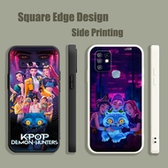 Casing For OPPO A5 A9 A53 A32 A7X Reno 6 5 Z 2020 5G Huntrix Derpy KPop Demon Hunters AEG01 Phone Ca