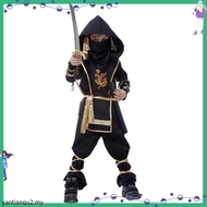 Kids Costume - Role Play Animation For  Anime Ninja Samurai Kostum Ninja Budak Lelaki Halloween Part