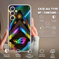 CASE SAMSUNG A05S A05 A04S A10 A10S A11 A12 M12 A13 4G A13 5G ROG NEWS Motif - Clear Case Softcase T