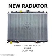NEW RADIATOR NISSAN X-TRAIL T30 2.0 2005" SERENA C24 QR AUTO PA26