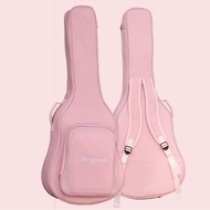 Pink guitar bag 36 inches 40 inches 41 inches thic Pink guitar bag 120cm 133cm 137cm Thickened Backp