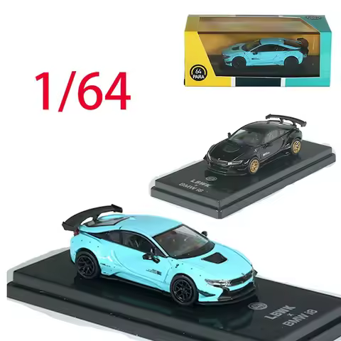 Paragon Diecast 1/64 Scale BMW Alloy Car Model BMW I8 LBI8 Supercar Play Vehicles Toys for Boys Orig