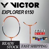 【Ready Stock】Victor Explorer 6150 3U 85Gram 30lbs Racket Badminton Racket(100%Original)