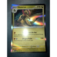 Pokemon card - Haxorus - English - genuine Nintendo