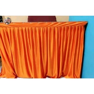 / TABLE DECORATION/ TABLE SKIRT TABLE FRAME TABLE EDGE 75CM HEIGHT X 200CM LENGTH