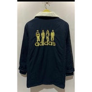 Parka Sherpa Jacket Adidas Vintage