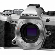 100%全新水貨機 OM System OM-5 Mark II (淨機身) 銀色 6100