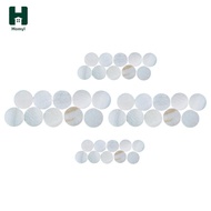 [Homyl] 10 Pieces Guitar Dots White Shell Inlay Dots for Guitar Ukulele Parts 3mm