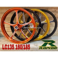 RAPIDO 505 525 SPORT RIM 1.60/1.85X17 LC135 4S  / SRL Z  LAGENDA  LC135 SPORT RIM 525 505 RAPIDO