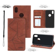 Triple X Flip Cover Leather Case Walet Redmi A2 A3 12 12c 13 13c Flip Case Magnetic