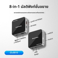 Blueendless แม่เหล็ก USB C Hub USB 3.2 10Gbps PD100W Type-C Multiport Adapter SD/TF Card Hub 7 In 1