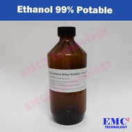 Ethyl Alcohol (Ethanol) 99% -Potable 500ml