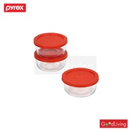 Pyrex ชุดชามแก้วถนอมอาหารพร้อมฝา 6Pc 473mL/P-00-1085657