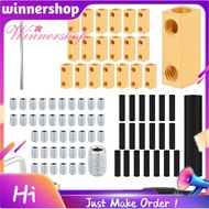 20pcs 8 Gauge Wire Connectors,8 AWG Docking Connector Quick Wiring Connection Terminal 20A Wire Term