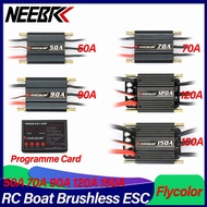 Flycolor FlyMonster RC Boat Waterproof Brushless ESC 50A 70A 90A 120A 150A ESC 2-6S Lipo With BEC Sp