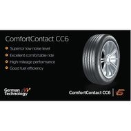 NEW Continental ComfortContact CC6 175/65R15 185/55R15 195/55R15 195/60R15 195/65R15 (Delivery) Tires Tyre Tayar WPT NIPPON