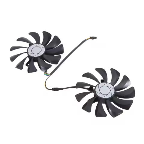 SWXF New 1 Pair Graphics Card Fan 85Mm Ha9010H12F-Z 4Pin Cooler Fan Replacement For Gtx 1060 Oc 6G G