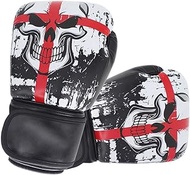 Boxing gloves Boxing Gloves Boxing Gloves 8oz 10oz Training Punching Sparring Punching Bag Boxing Bag Mitts for Boxing Muay Thai MMA for Men and Women (Color : Black, Size : 8oz)