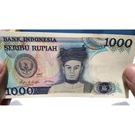Uang Lama Indonesia Uang Rp 1000 Tahun 1987 I Koleksi Uang Kuno