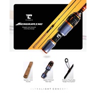 CAPTAIN SENGKARING SPINNING ROD 662 & 702 SOLID CARBON ULTRA LIGHT ROD