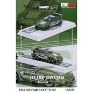 Display IN64-IN64-993RWB-Unddftd-02-INNO64 1/64 993 RWB UNDEFEATED