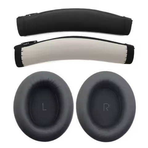 Ear Pads Cushions Cover Headband Compatible For JBL TOUR ONE M2 Headphones Headbeam Sponge leather E
