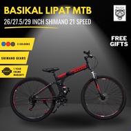 Basikal Lipat SHIMANO Folding Bike 26 27.5 29 inch Bicycle Mountain MTB