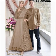NEW Baju Set Couple AMENA/ Fashion Couple/ Baju Pesta Pasangan Cowok