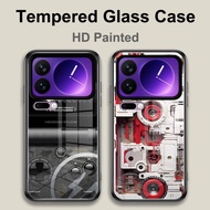 For Xiaomi mi 17 Pro Max Case Mi17 Pro Tempered Glass Back Cover For Xiaomi mi 17Pro Max Glass Case 