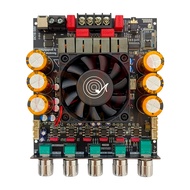 999DIY แอมป์บลูทูธ ZK-SUB1200Q Qualcomm APTX บอร์ดเสียง TPA3255 2.0+ ชาแนล 600W+600W+ซับ รองรับ DAC