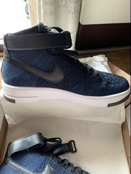 Nike AF1 ULTRA FLYKNIT MID 男鞋9成新