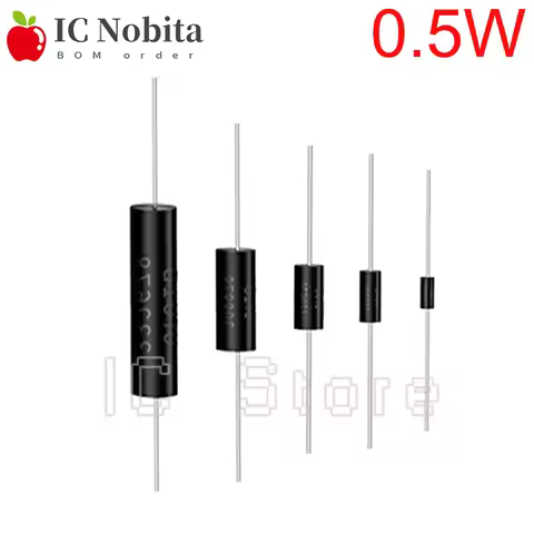 1PCS 0.5W EE High Precision Resistor 1R-10MR 1/2W 0.1% Non-Inductive Low TCR Metal Film Calibration 