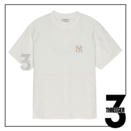 MLB NY Monotive Vintage Logo Tee White Original Authentic MLB T-Shirt/