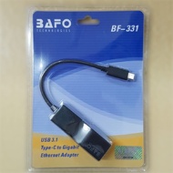 Bafo USB 3.1 TYPE C to Gigabit Ethernet Adapter 1000Mbps BF-331