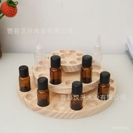 Storage Storage Essential Oil Rack Wooden Rack Retro Layer Essential Oil Wooden Display 3 Essential 