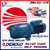 Pedrollo Self Priming Water Pump 1.5 HP JSWm 3CH Original Authentic